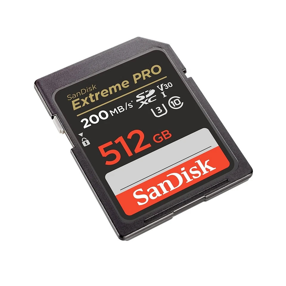 Sandisk Extreme Pro SDXC Memory Card Class 10  512GB